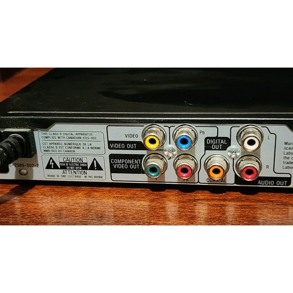 Sony DVP-SR-200P DVD Player - Picture 6 of 6